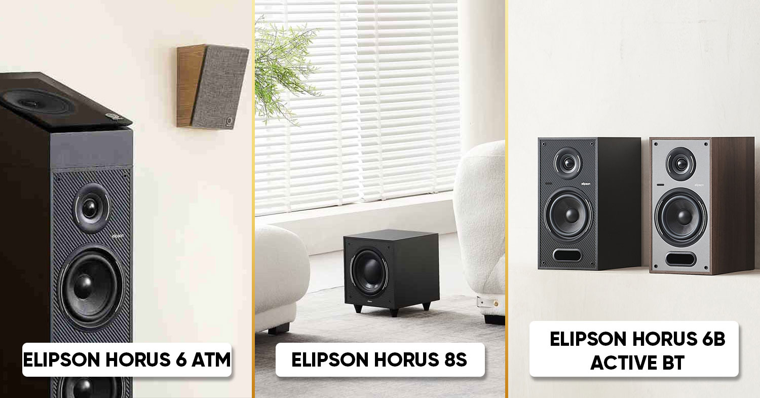 D&ograve;ng loa xem phim - nghe nhạc Elipson Horus Series ch&iacute;nh h&atilde;ng, gi&aacute; tốt