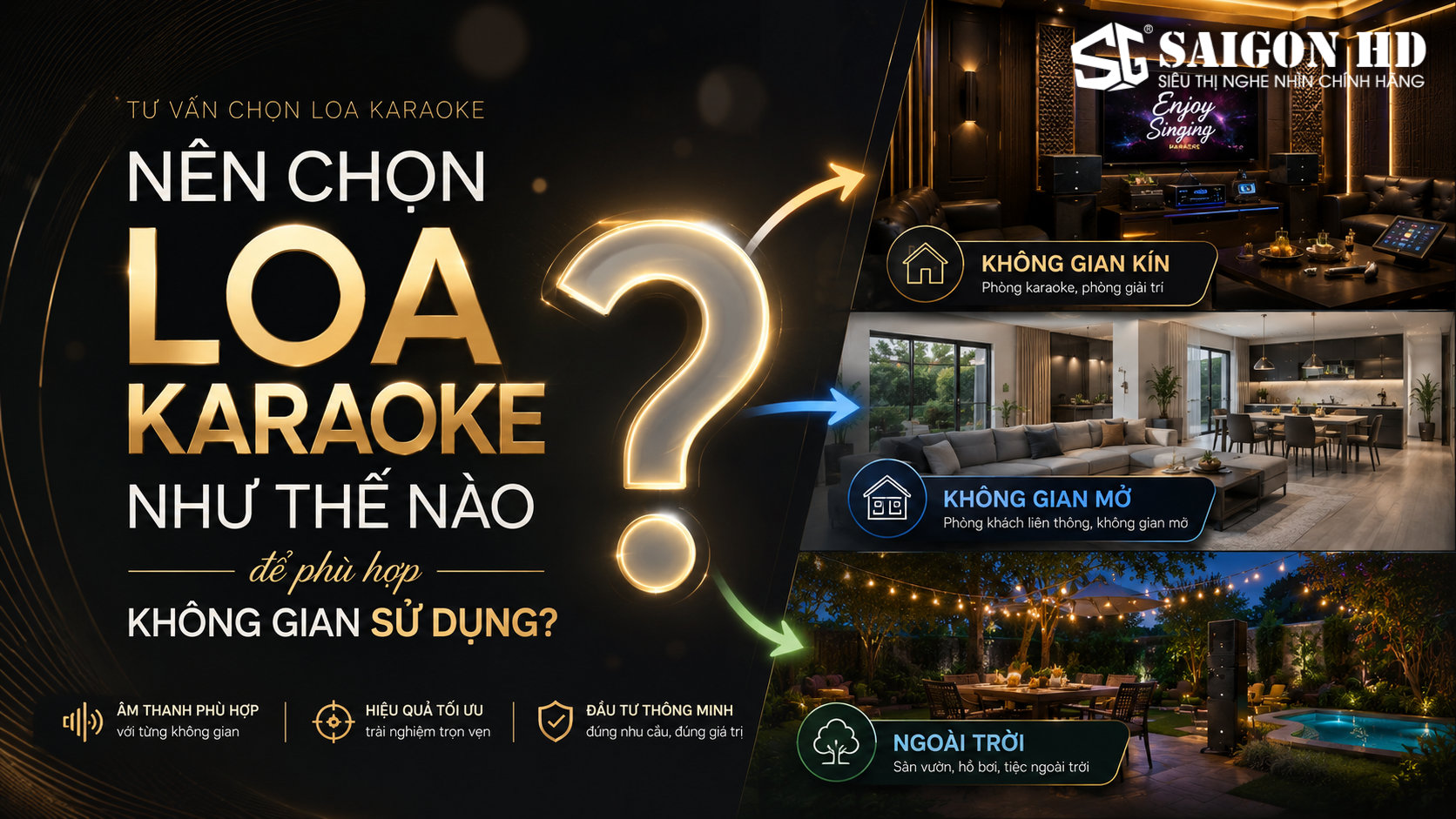 Tư vấn lựa chọn loa Karaoke ch&iacute;nh h&atilde;ng ph&ugrave; hợp với kh&ocirc;ng gian sử dụng