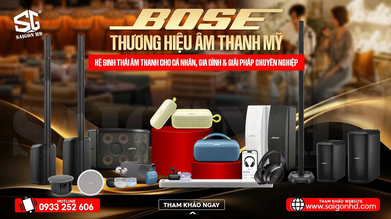 Tư vấn &acirc;m thanh Bose ch&iacute;nh h&atilde;ng: N&ecirc;n lựa chọn loa Bluetooth di động, tai nghe kh&ocirc;ng d&acirc;y, hệ thống &acirc;m thanh giải tr&iacute; gia đ&igrave;nh v&agrave; giải ph&aacute;p &acirc;m thanh chuy&ecirc;n nghiệp n&agrave;o ph&ugrave; hợp nhu cầu