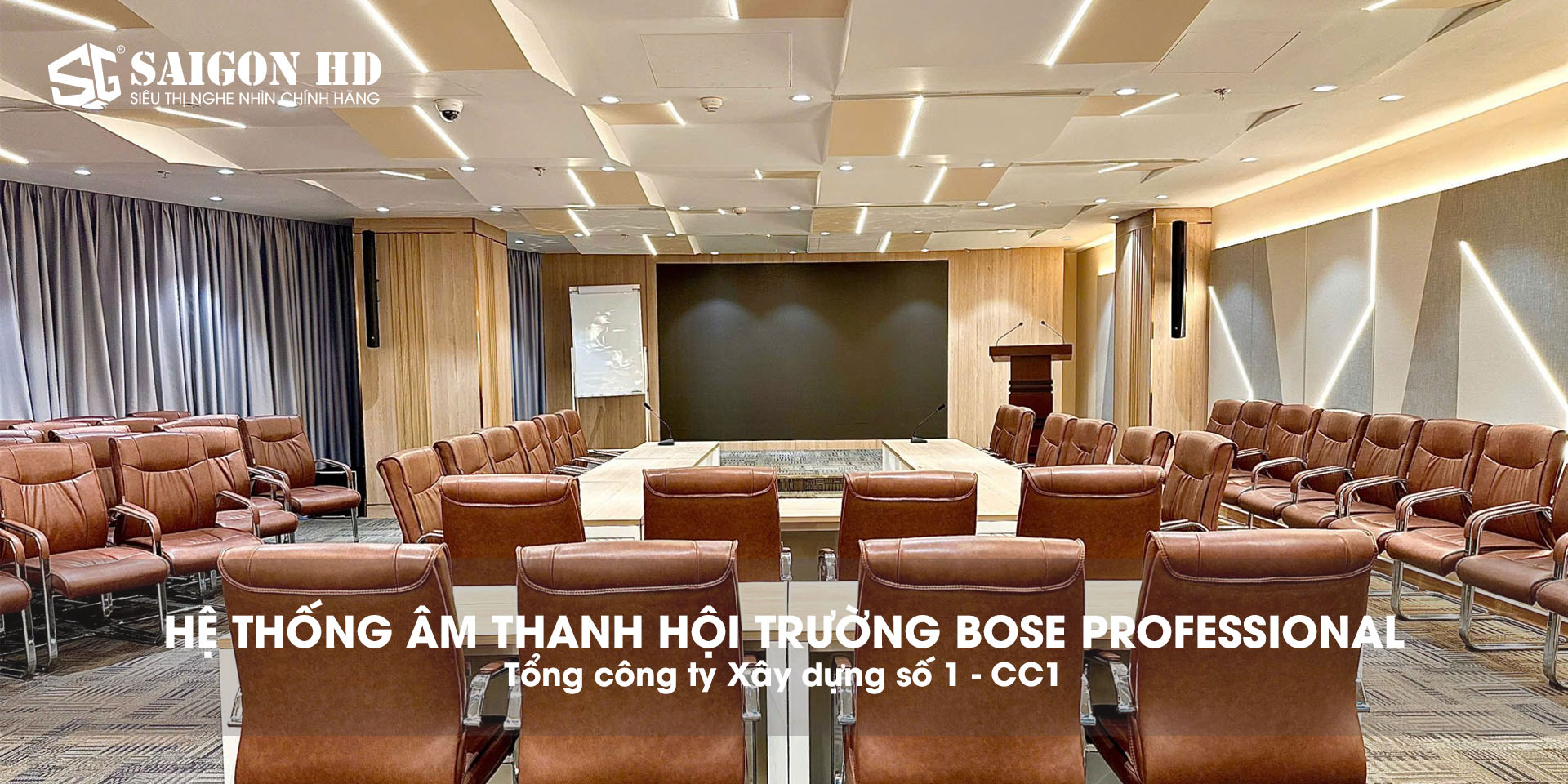 Hệ thống &acirc;m thanh chuy&ecirc;n nghiệp Hội trường với loa Bose Panaray MA12 ch&iacute;nh h&atilde;ng gi&aacute; rẻ nhất