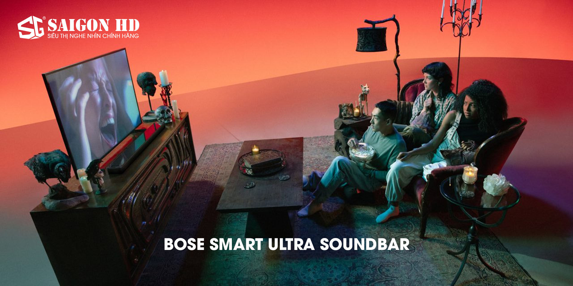 D&agrave;n &acirc;m thanh giải tr&iacute; gia đ&igrave;nh với loa thanh Bose Smart Ultra SoundBar ch&iacute;nh h&atilde;ng gi&aacute; rẻ nhất