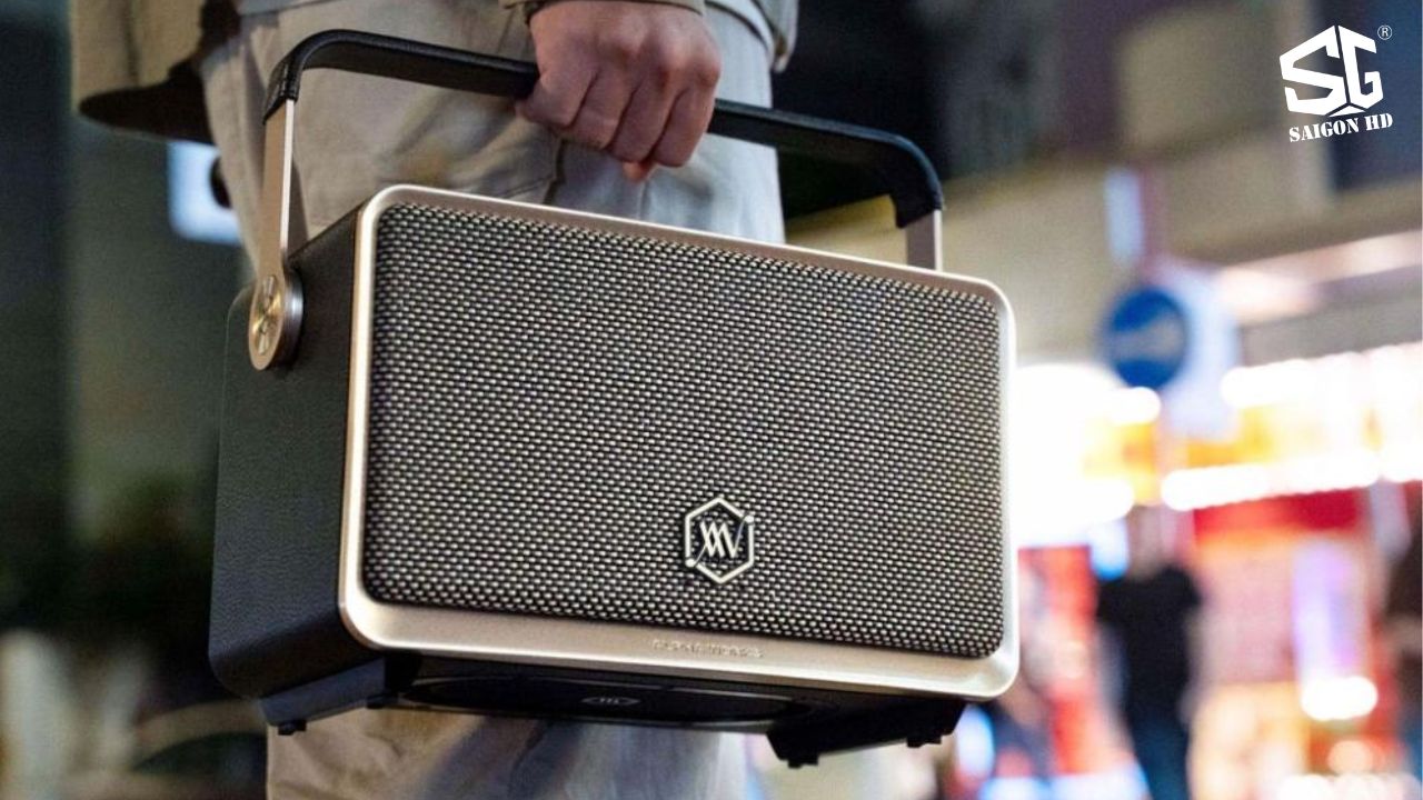 Alpha Works W90 c&oacute; g&igrave; mới? Kh&aacute;m ph&aacute; mẫu loa Bluetooth retro 100W RMS