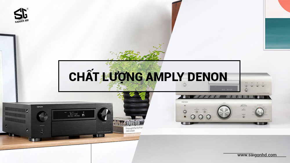 Amply nghe nhạc Denon mới nhất