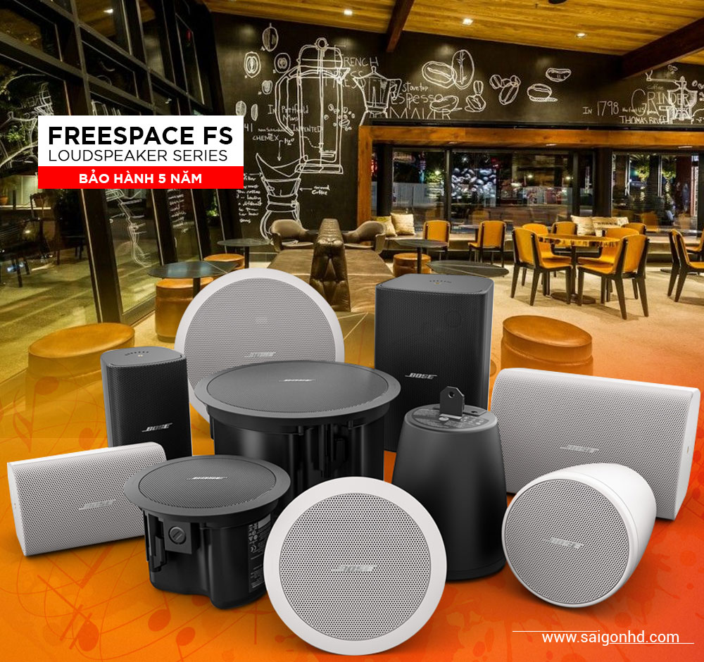 Bose FreeSpace FS2C - Hệ thống loa âm trần thương mại tốt nhất hiện nay