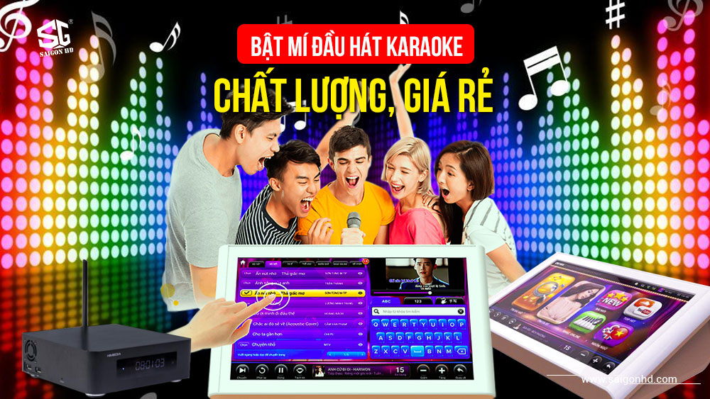 Đầu karaoke hát online bao nhiêu tiền