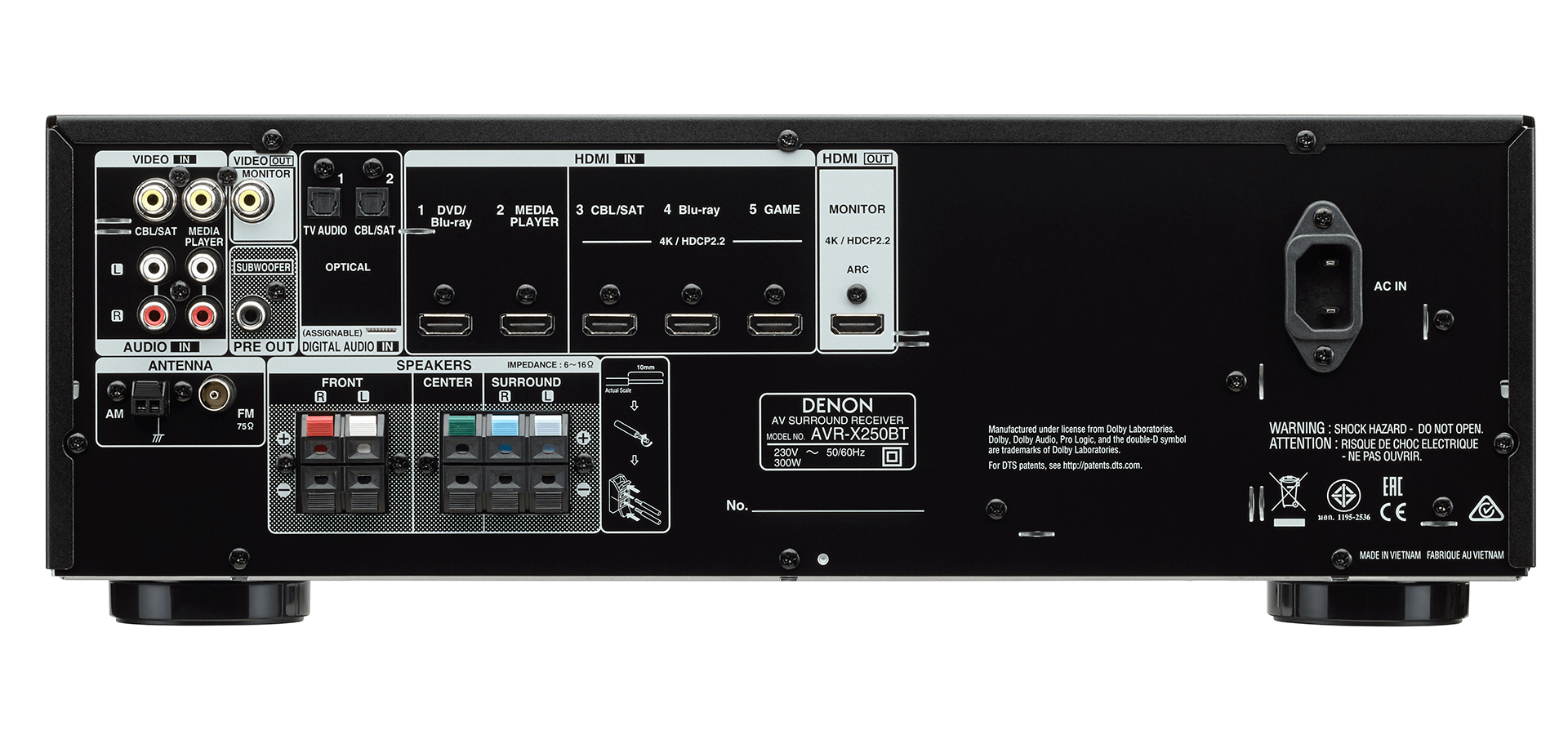 Denon AVR-X250BT