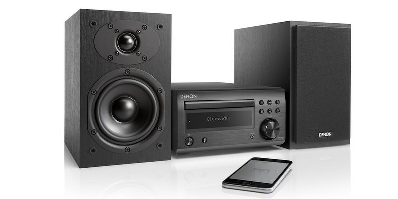 Denon giới thiệu hệ thống âm thanh stereo mini D-M41 tích hợp thêm Bluetooth