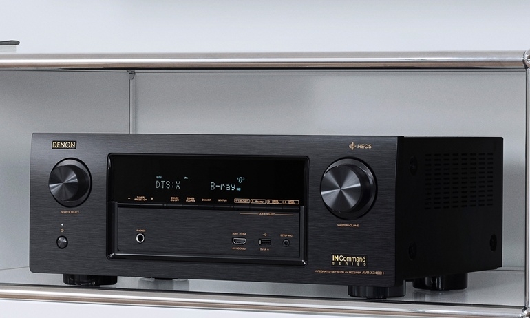 Denon ra mắt AV Receiver X-3400H với Dolby Atmos, DTS :X và cả HEOS không dây