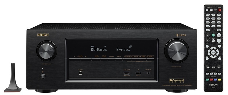 Denon ra mắt AV Receiver X-3400H với Dolby Atmos, DTS :X và cả HEOS không dây