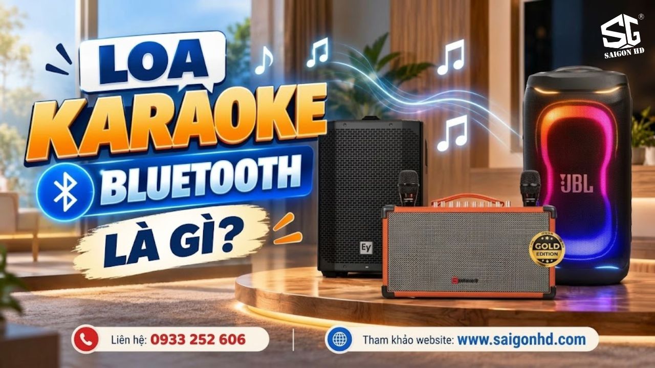 Hướng dẫn chọn loa Karaoke Bluetooth di động h&aacute;t hay, dễ sử dụng