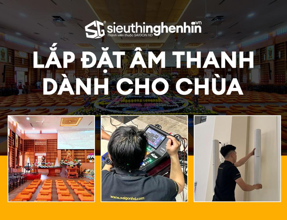 Lắp đặt hệ thống âm thanh cho chùa - Những điều cần biết 2025