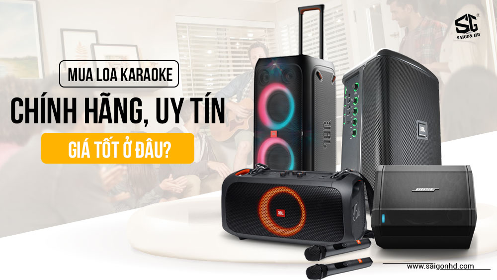 Tham Khảo Top 5 Dòng Loa Karaoke Di Động Hay Nhất Hiện Nay | SAIGON HD