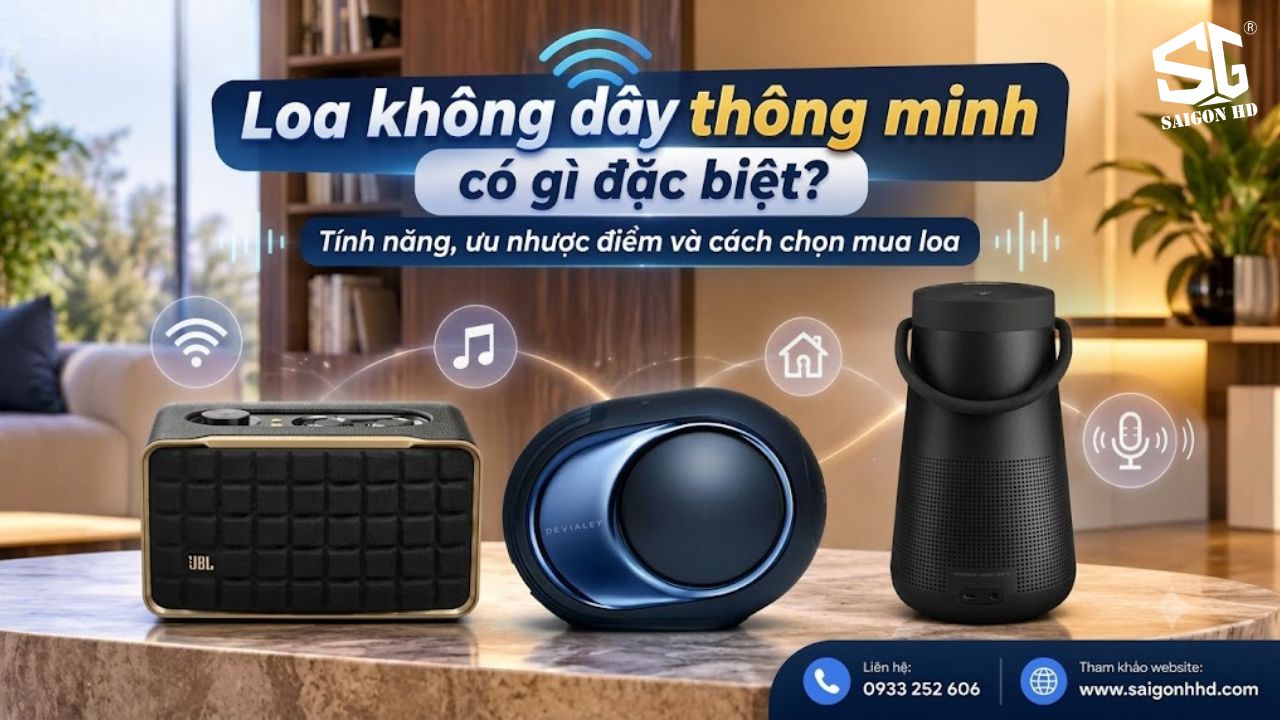 Loa Bluetooth th&ocirc;ng minh hay loa Bluetooth thường? Đ&acirc;u l&agrave; lựa chọn ph&ugrave; hợp?