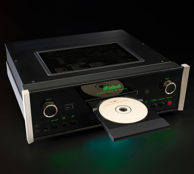 McIntosh giới thiệu bộ đôi đầu phát MCD600 SACD/CD player và MS500 streamer