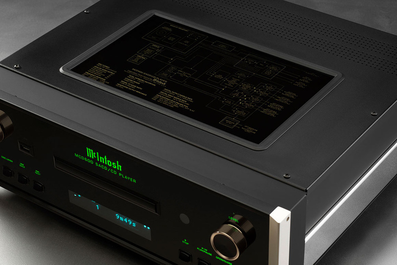 McIntosh giới thiệu bộ đôi đầu phát MCD600 SACD/CD player và MS500 streamer