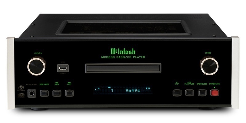 McIntosh giới thiệu bộ đôi đầu phát MCD600 SACD/CD player và MS500 streamer