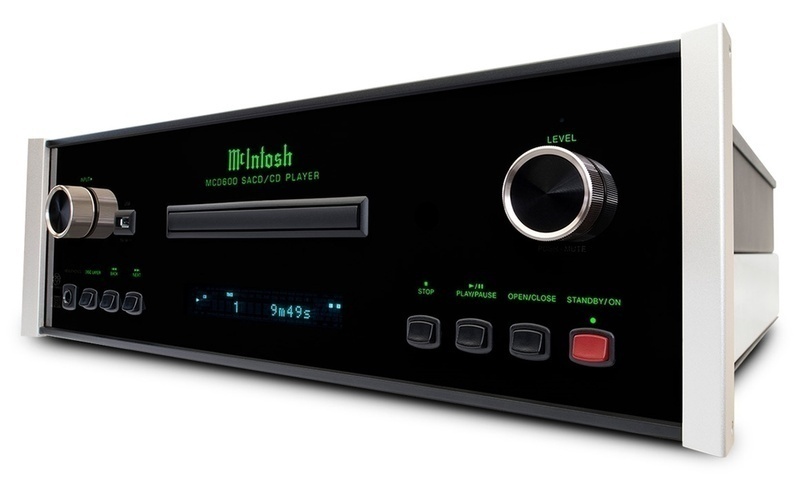 McIntosh giới thiệu bộ đôi đầu phát MCD600 SACD/CD player và MS500 streamer