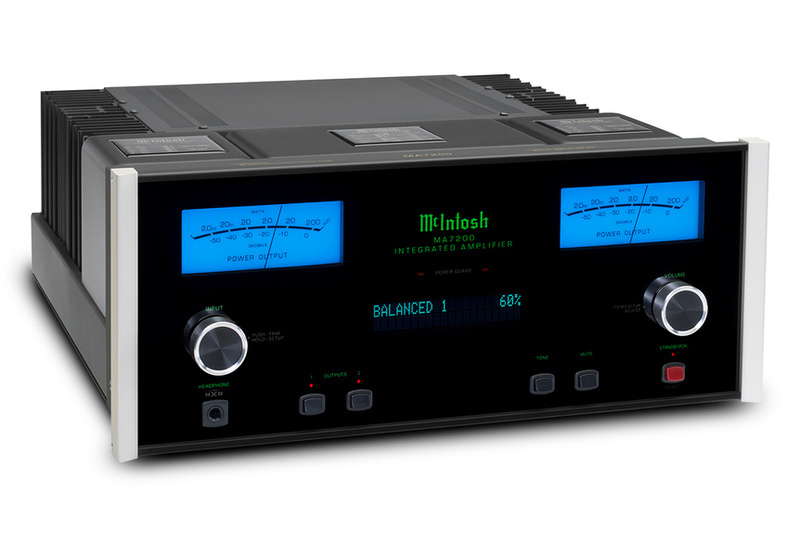 McIntosh ra mắt ampli tích hợp MA7200 và receiver MAC7200