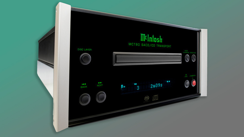 McIntosh trình làng Transport CD/SACD MCT80