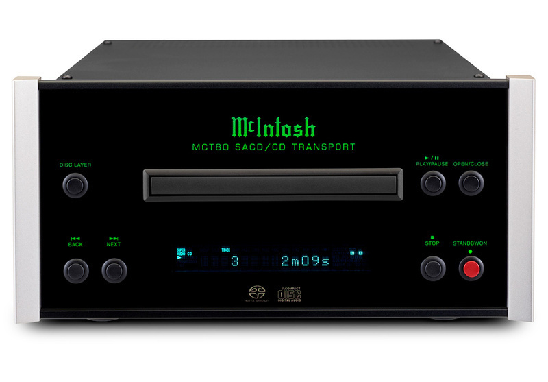 McIntosh trình làng Transport CD/SACD MCT80