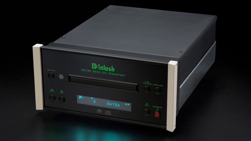 McIntosh trình làng Transport CD/SACD MCT80