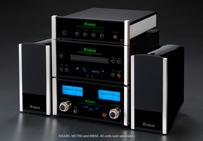 McIntosh trình làng Transport CD/SACD MCT80