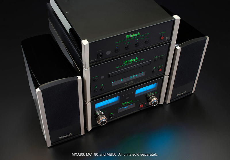 McIntosh trình làng Transport CD/SACD MCT80