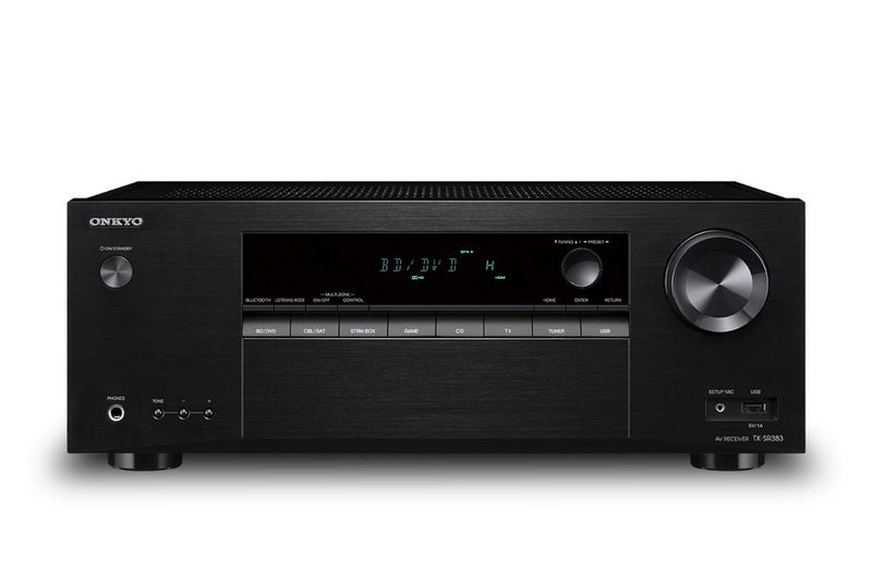 Onkyo công bố chiếc AV receiver nhập môn TX-SR383: Giá rẻ và có nhiều trang bị hấp dẫn