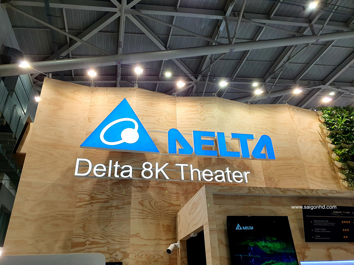 Rạp phim 8K của Delta