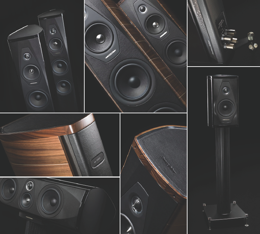 Sonus Faber phát hành loạt loa Olympica phiên bản màu gỗ muồng đen