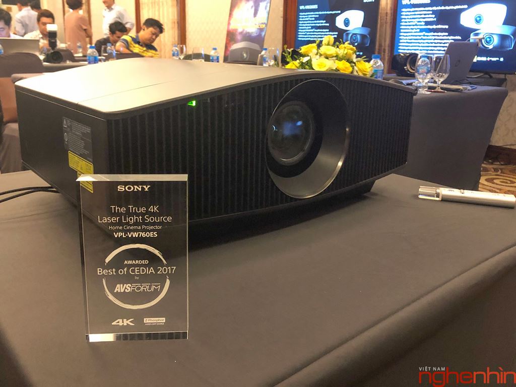 Sony giới thiệu dòng máy chiếu 4K HDR tại Việt Nam giá từ 175 triệu đồng