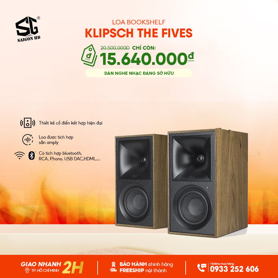 Dàn loa nghe nhạc Klipsch The Fives