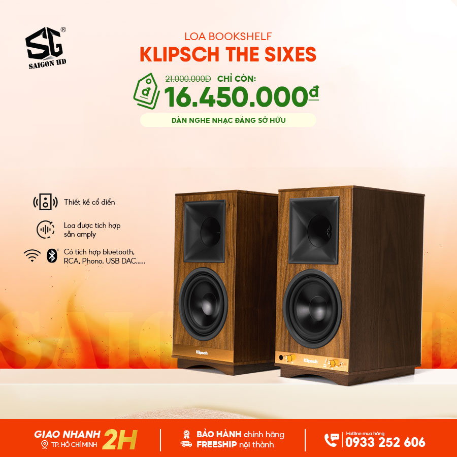 Dàn loa nghe nhạc Klipsch The Sixes