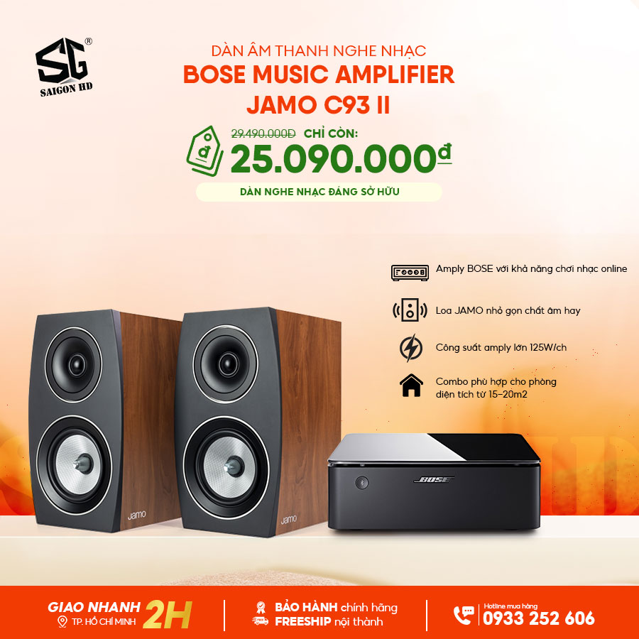 Dàn âm thanh nghe nhạc Bose Music Amplifier - Jamo C93 II