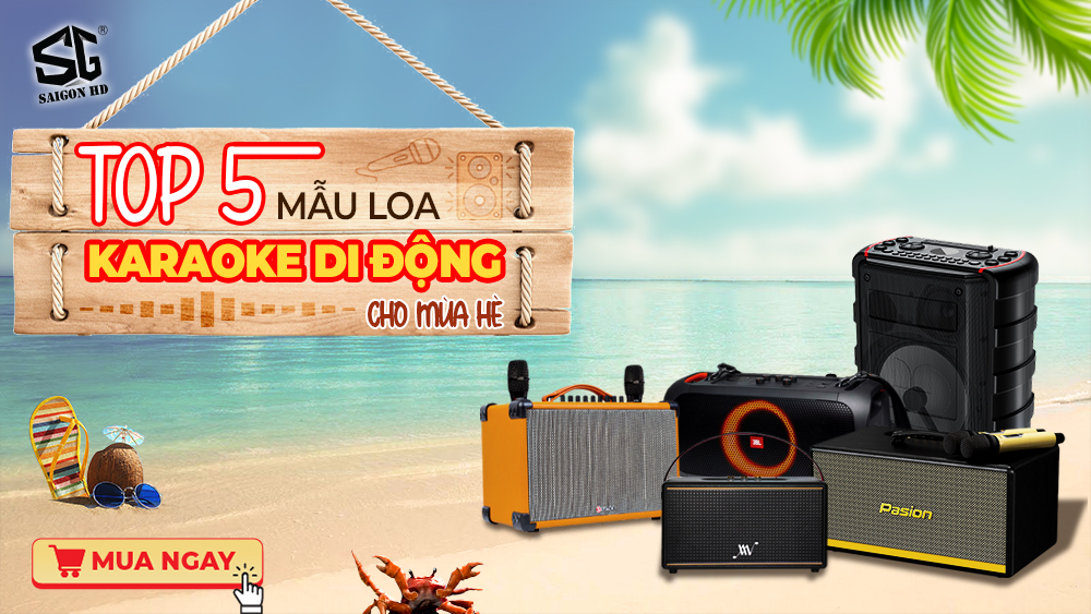 Top 5 loa Karaoke di động đáng mua nhất 2023
