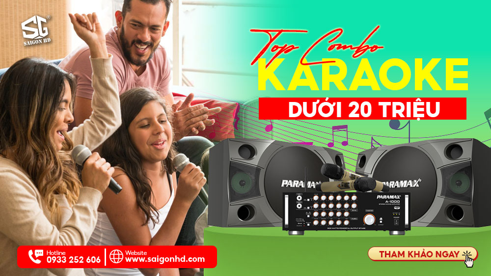 TOP COMBO DAN KARAOKE DUOI 20 TRIỆU