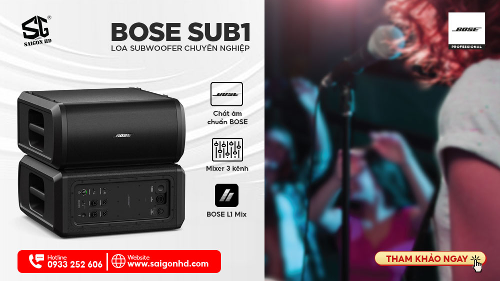 LỰA CHỌN LOA SUB BOSE HAY NHẤT