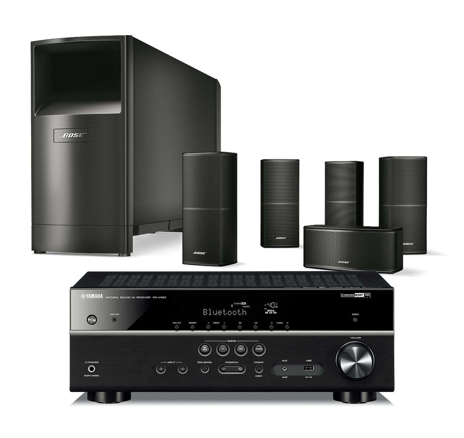 Bose acoustimass. Acoustimass 10 Series v. Bose Acoustimass 10 Series v. Ресивер 5.1 Bose Acoustimass. Yamaha RX-v483.