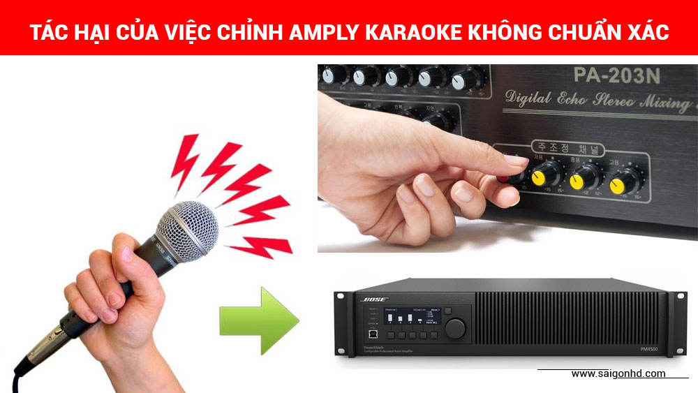Chỉnh amply Karaoke chuẩn