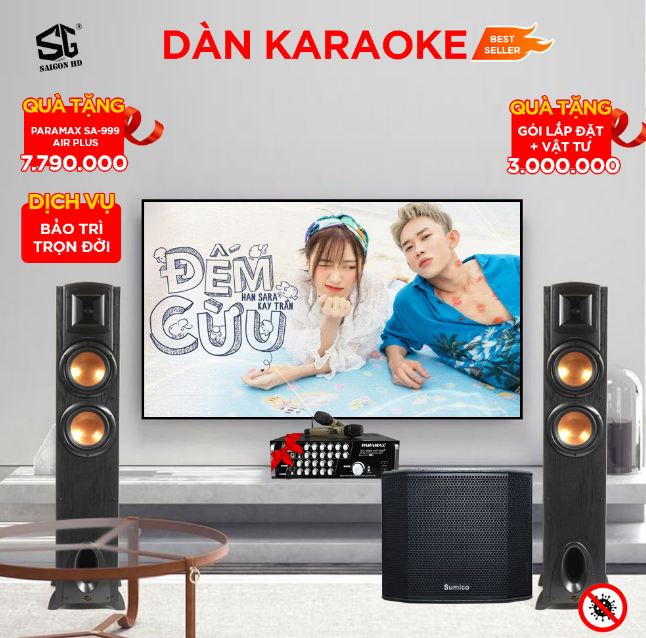 dàn âm thanh karaoke gia đình