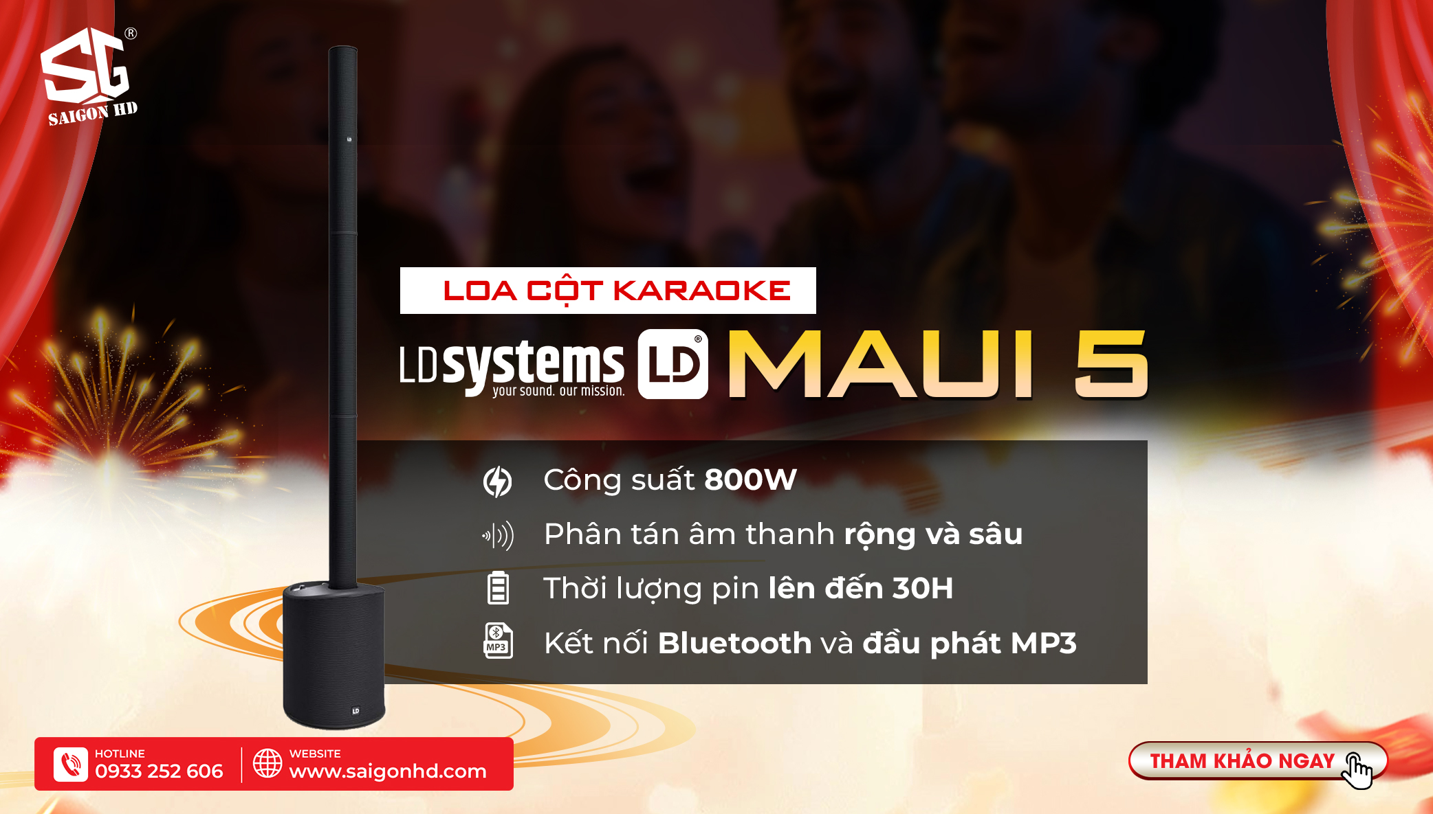 Top 5 mẫu loa cột karaoke giá rẻ đáng sở hữu hiện nay