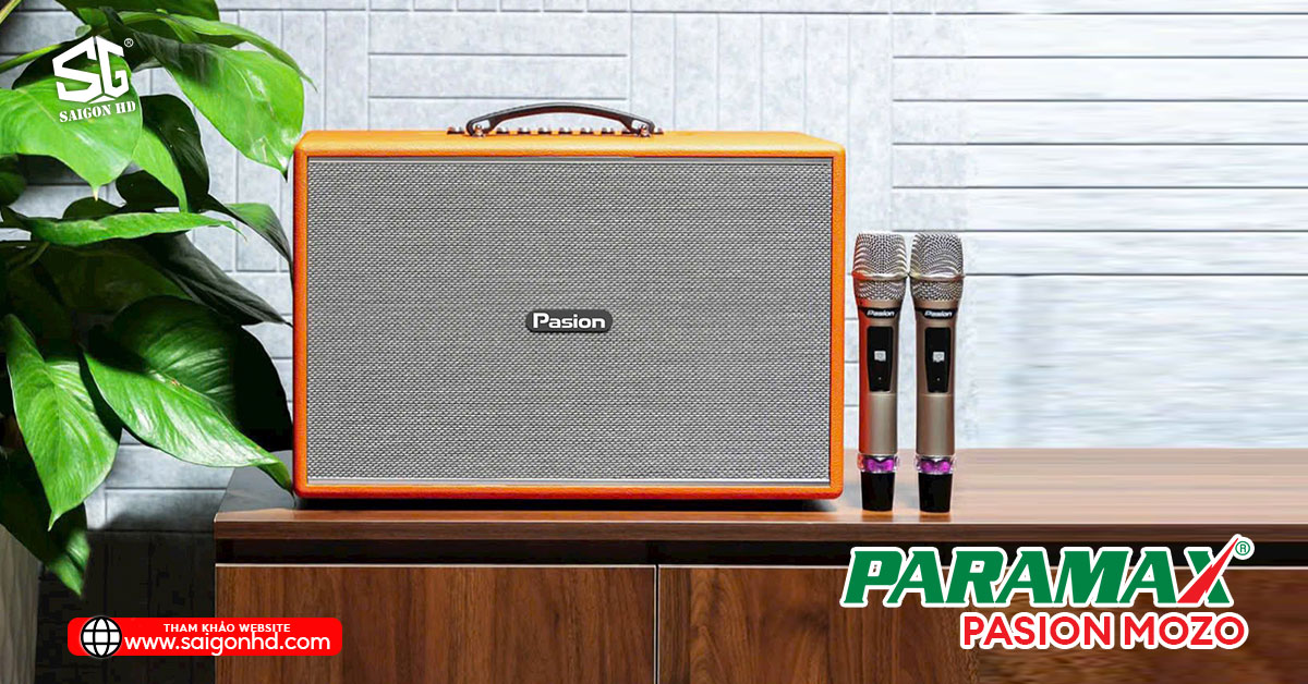 Loa kéo Karaoke Bluetooth di động Paramax Pasion Mozo chính hãng giá rẻ nhất