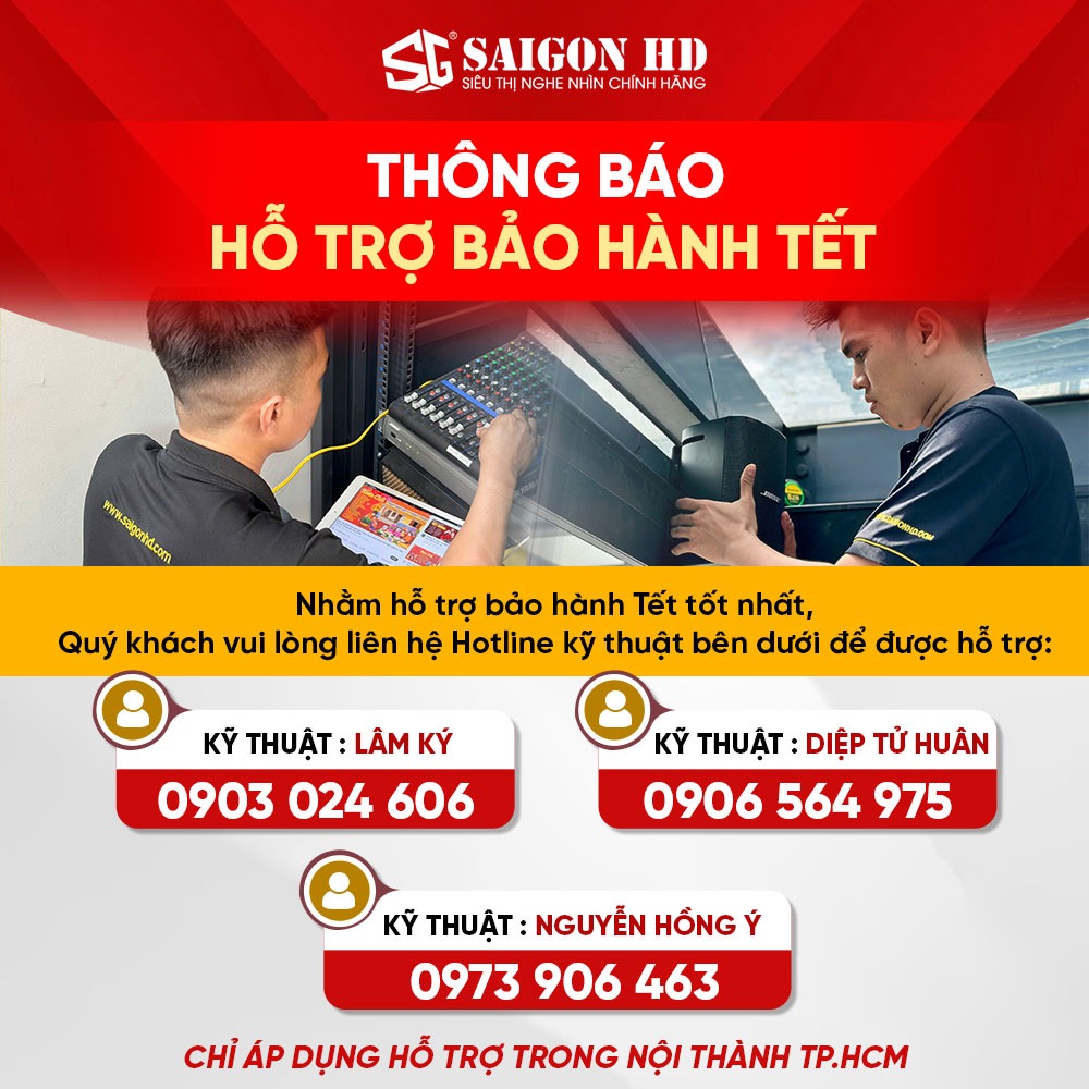 SAIGON HD Th&ocirc;ng b&aacute;o: Hỗ trợ kỹ thuật từ xa trong thời gian nghỉ Tết B&iacute;nh Ngọ 2026