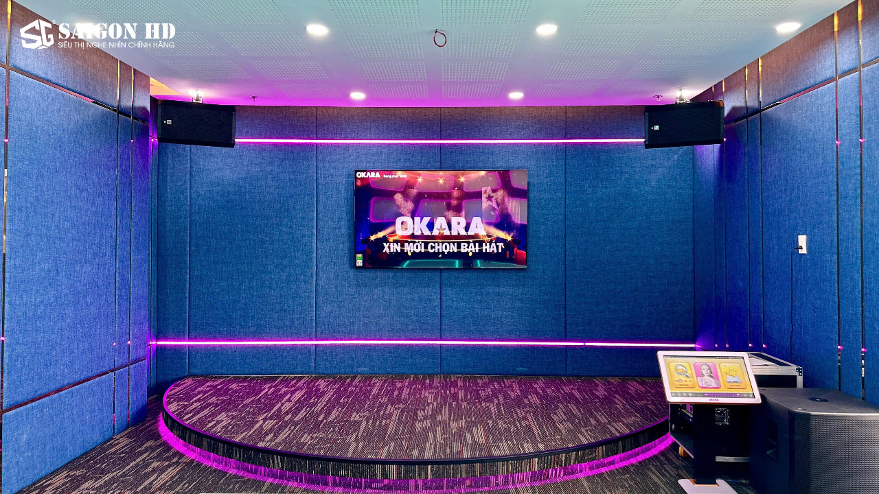 Hệ thống &acirc;m thanh karaoke chuy&ecirc;n nghiệp Electro-Voice trong ph&ograve;ng giải tr&iacute; cộng đồng