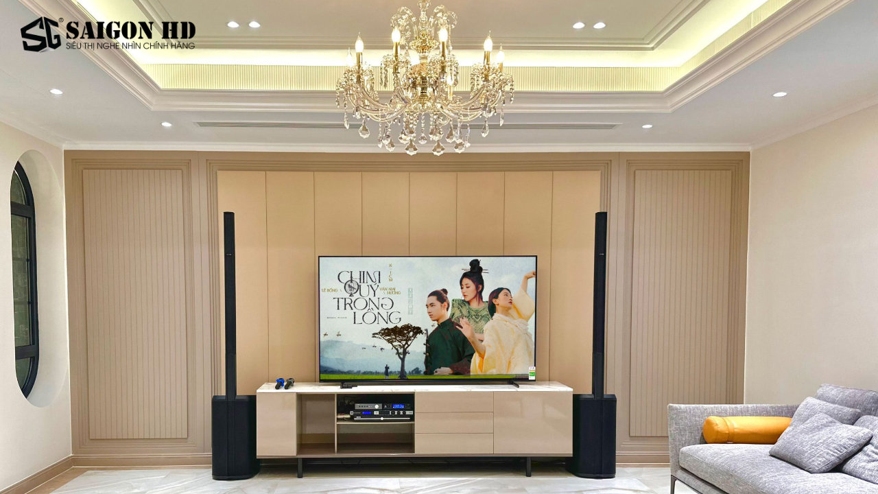 D&agrave;n &acirc;m thanh karaoke chuy&ecirc;n nghiệp Bose L1 Pro16 ch&iacute;nh h&atilde;ng cao cấp cho biệt thự