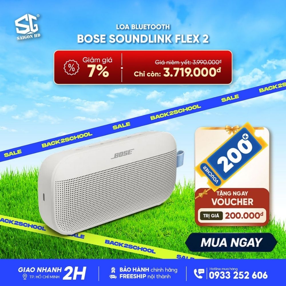 Săn loa Bluetooth giảm đến 20% - Ưu đ&atilde;i Back to School 2026 tại SAIGON HD