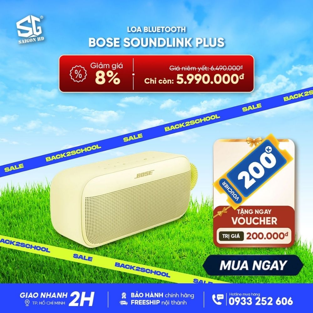 Săn loa Bluetooth giảm đến 20% - Ưu đ&atilde;i Back to School 2026 tại SAIGON HD