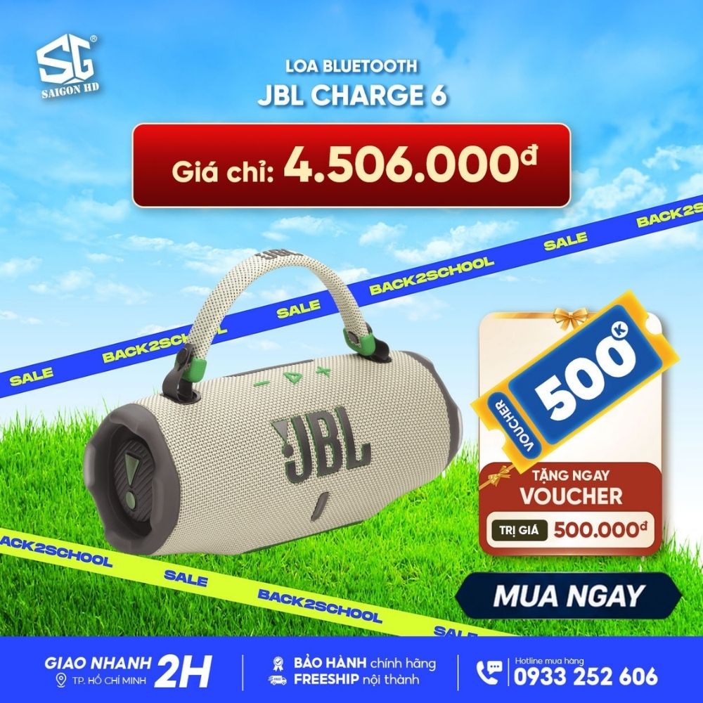 Săn loa Bluetooth giảm đến 20% - Ưu đ&atilde;i Back to School 2026 tại SAIGON HD