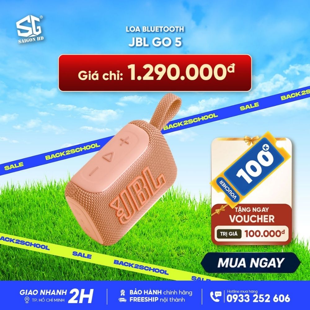 Săn loa Bluetooth giảm đến 20% - Ưu đ&atilde;i Back to School 2026 tại SAIGON HD