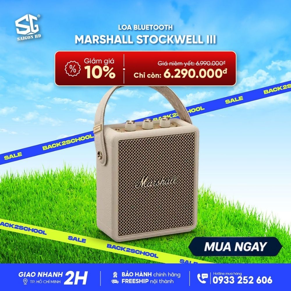 Săn loa Bluetooth giảm đến 20% - Ưu đ&atilde;i Back to School 2026 tại SAIGON HD